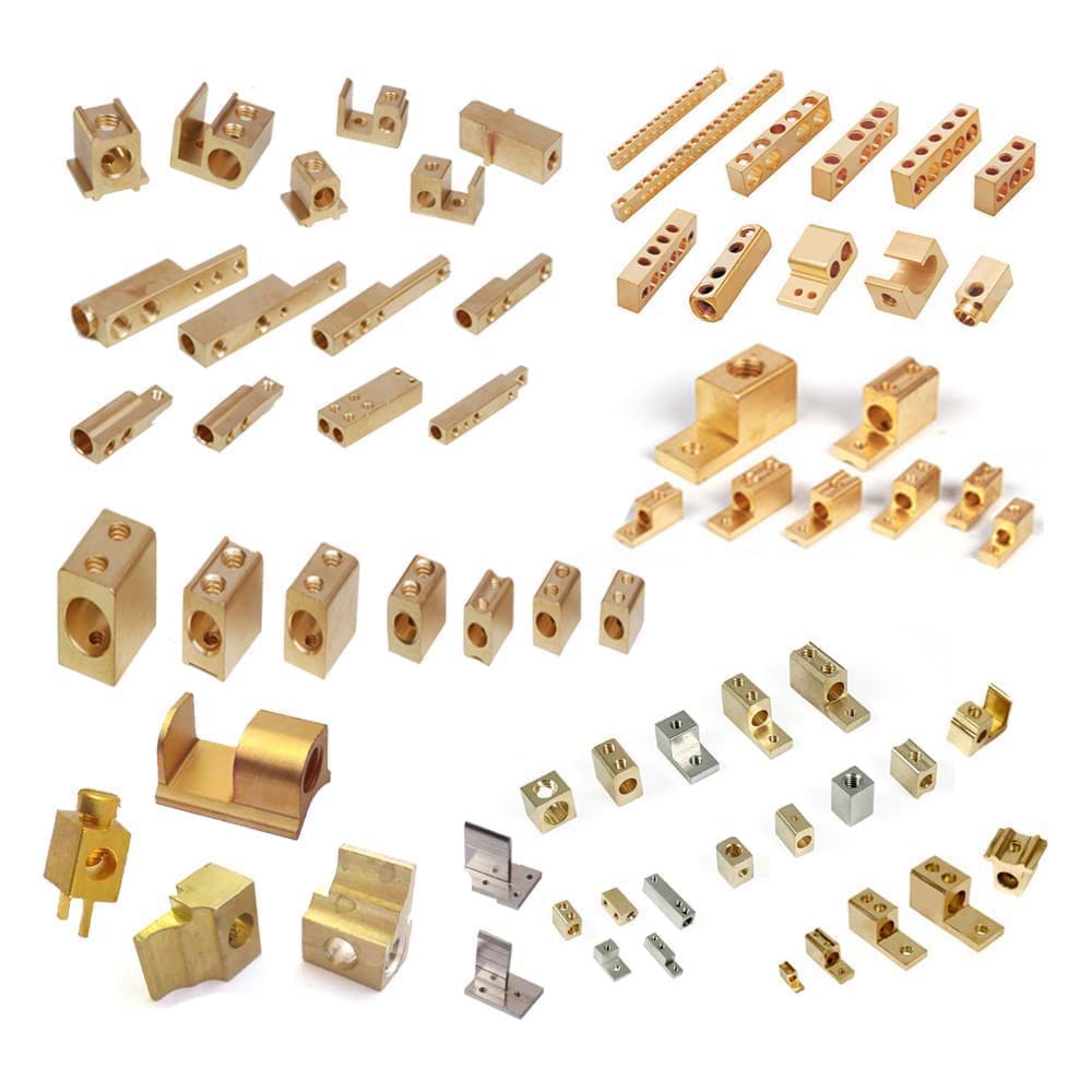 Brass HRC Fuse Contacts